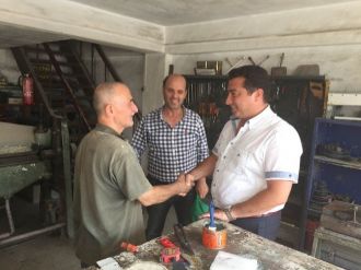 Başkan Bakıcı Yeni Sanayi Esnafını Dinledi