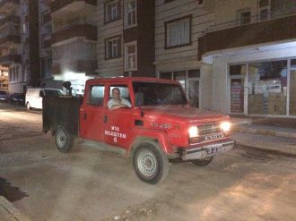 Muş’ta İlaçlama Çalışması