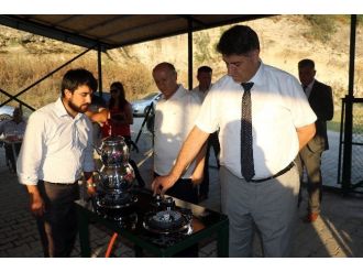 Rektör Polat Pilot Biyogaz Tesisini İnceledi