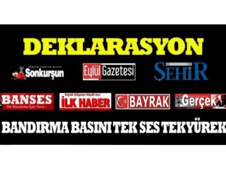Bandırma Basını Teröre Karşı Deklarasyon Yayınladı