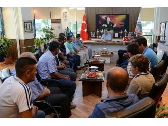 Başkan Özkan, Mevsimlik İşçilerle Bir Araya Geldi