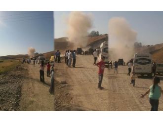 Teröristler Sivillerin Geçtiği Yere Patlayıcı Döşedi