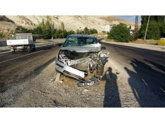 Gürün’de Trafik Kazası: 1 Yaralı