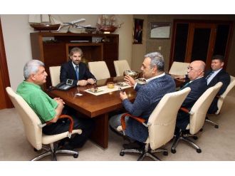 Başkan Karaosmanoğlu, Toyota Alj Yöneticilerini Kabul Etti