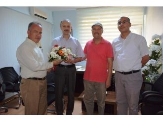 Demokrat Gazetecilerden Müdür Akdemir’e Ziyaret