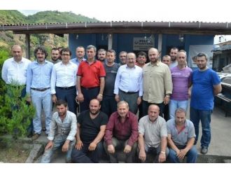 Başkan Gümrükçüoğlu Sanayi Esnafıyla Bir Araya Geldi