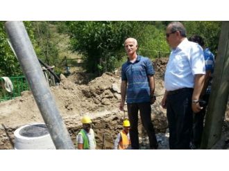 İller Bankası Bölge Müdürü Aktaş, Ulus’da Alt Yapı Çalışmalarını İnceledi