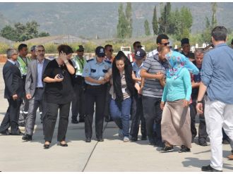 Şehidin Naaşı Baba Ocağında