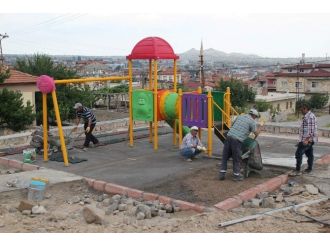 Mehmet Akif Ersoy Mahallesi’ndeki Park Tamamlanıyor