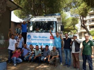 Aydın Ülkü Ocakları’ndan Suriye Türkmenlerine Yardım