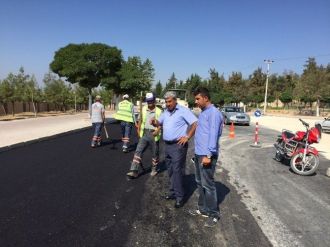 Belediye Çalışmalarını Sürdürüyor