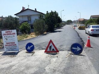 Cunda’nın Eski Yolu Yenileniyor