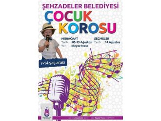 Şehzadeler Belediyesi Çocuk Korosu Kuruluyor
