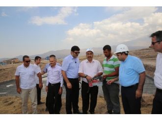 Mediko Sosyal Binasının Temel Atma Töreni