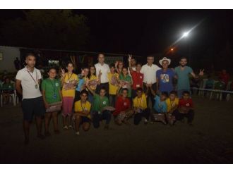 Çocuklar Yaz Kampına Veda Etti