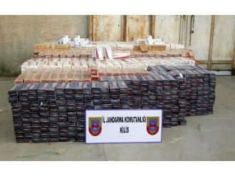 Kilis’te 52 Bin Paket Kaçak Sigara Ele Geçirildi
