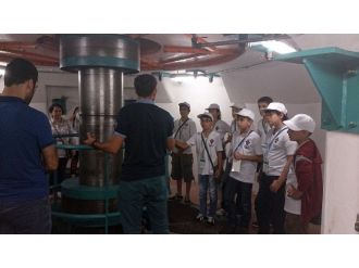 Öğrenciler Sanko Cevizlik Santralı’nı İnceledi