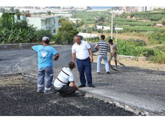 Alanya Belediyesi Çıplaklı Ve Kargıcak Mahalleleri’nde Asfalt Çalışmalarını Sürdürüyor