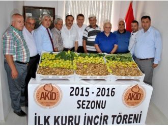 Aydın’da Sezonun İlk Kuru İnciri Borsaya Teslim Edildi