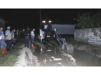 Odunpazarı’ndan Yağmurdan Zarar Gören Mahalleye Acil Müdahale