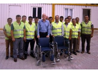 Canik’ten Engellilere 17 Tekerlekli Sandalye