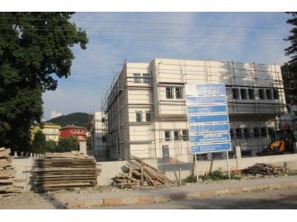 Ulus’ta Devlet Hastanesi İnşaatı Yükseliyor