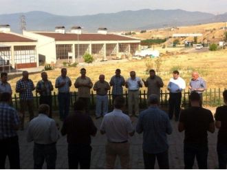 Sanayi Esnafı Dua Etti