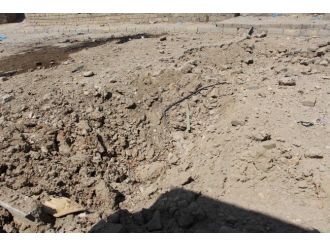 Silopi’de 4 Polisin Şehit Edildiği Bölgede Büyük Çukur Oluştu