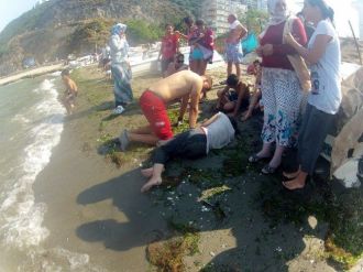 Boğulma Tehlikesi Atlatan Genç Kızı Mak Kurtardı