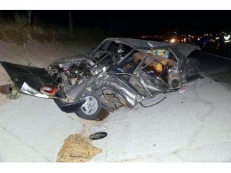 Konya’da İki Otomobil Çarpıştı: 1 Ölü, 1 Yaralı