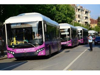 Konuralp’de Yeni Otobüsler Seferde Olacak