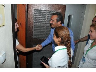 Başkan Çetin’den Çat Kapı Ziyaret