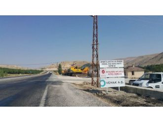 Afşin, Elbistan Doğalgaz Hattı Yapımı Gürün Ayağı Çalışmaları Başladı