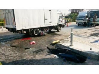 İzmir’de Motosiklet Sürücüsünün Feci Ölümü