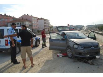 Malkara’da Trafik Kazası