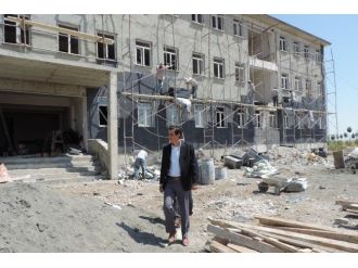 Kaymakam Topsakaloğlu Okul İnşaatlarını Denetledi