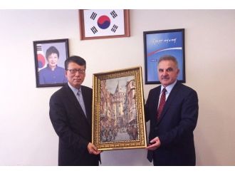 Saü’den Güney Kore Başkonsolosuna Ziyaret