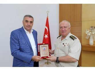 Toçoğlu Albay Şimşiroğlu’yla Buluştu