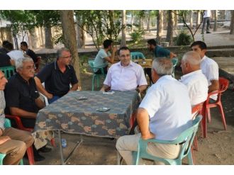 Hasankeyfin Yeni Kaymakamı Esnafı Ziyaret Etti