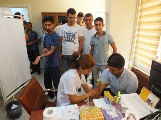 Dicle Edaş Personeli Sağlık Taramasından Geçti