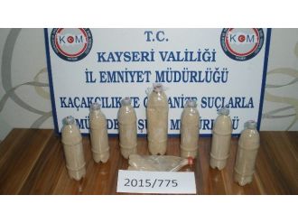 Kayseri’de 5 Kilo 850 Gram Eroin Ele Geçirildi