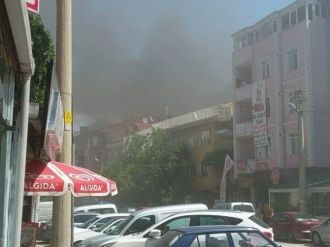 Kütahya’da Korkutan Yangın