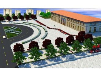 Büyükşehir’den İstasyon Meydanı’na Yeni Proje