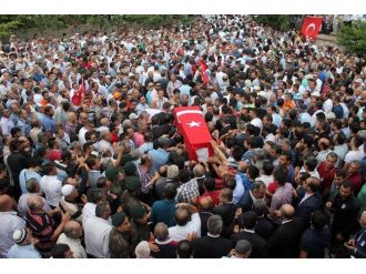 Ankara Şehidini Uğurladı