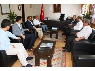 Başkan Karaçoban’dan Kaymakam Bilgin’e Ziyaret