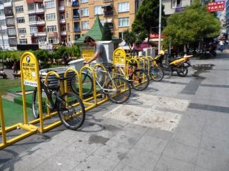 İzmit’te 164 Bisiklet Park Yeri Var