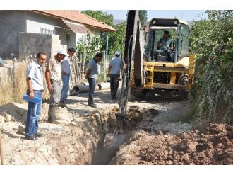 Gölbaşı’nda Kanalizasyon Çalışmaları