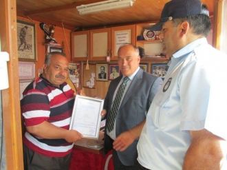 Han Esnafına Yeni Ruhsatları Dağıtıldı