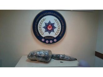 Aksaray’da 8 Kilo Esrar Ele Geçirildi