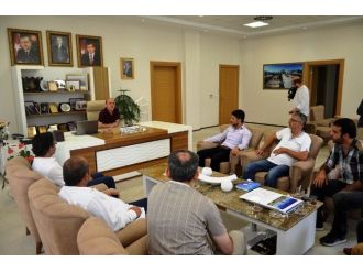 Çaybaşı Bekirpaşaspor Kulübünden Başkan Öztürk’e Ziyaret